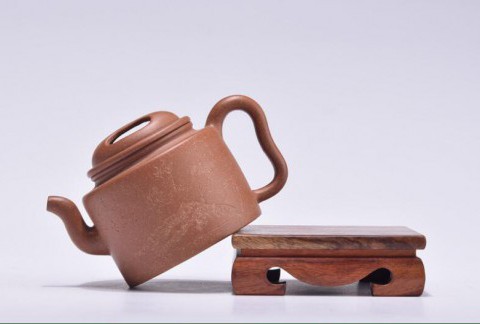 宜兴原矿全纯手工降坡泥洋桶牛盖壶精美紫砂壶茶具茶壶