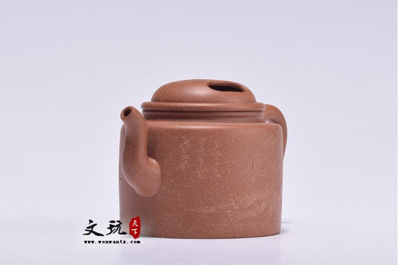 宜兴原矿全纯手工降坡泥洋桶牛盖壶精美紫砂壶茶具茶壶-6