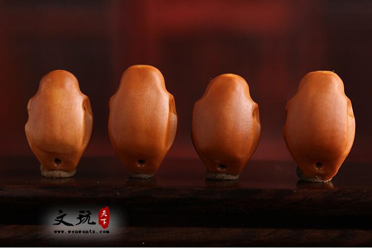 江苏名家雕刻骷髅头橄榄核单圈佛珠手串纯手工精品橄榄核手链-5